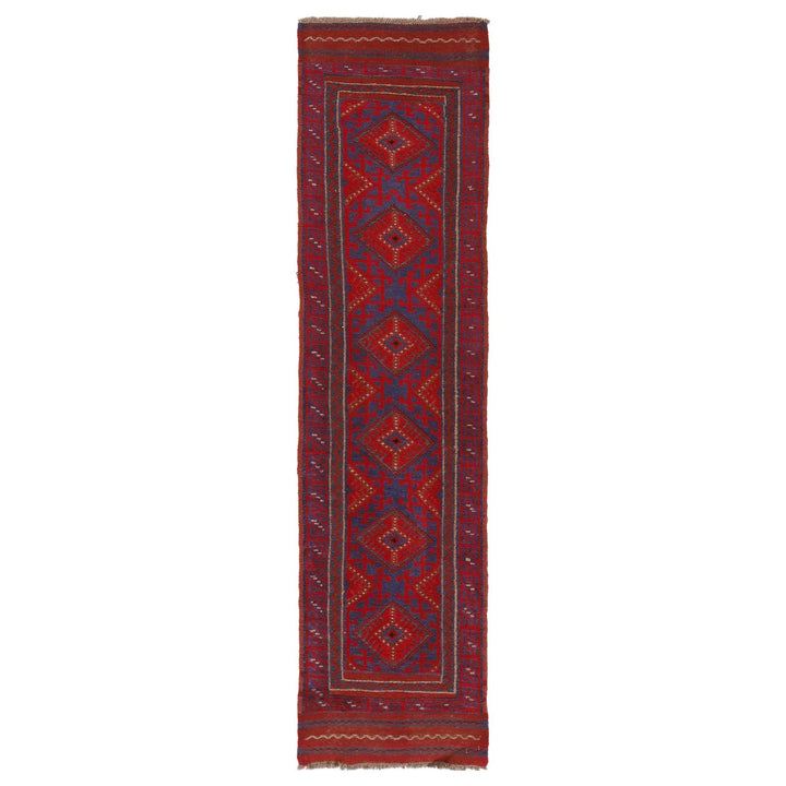 Handmade Mushwani Runner Rug 2' 0" x 8' 2" - No. AL90413