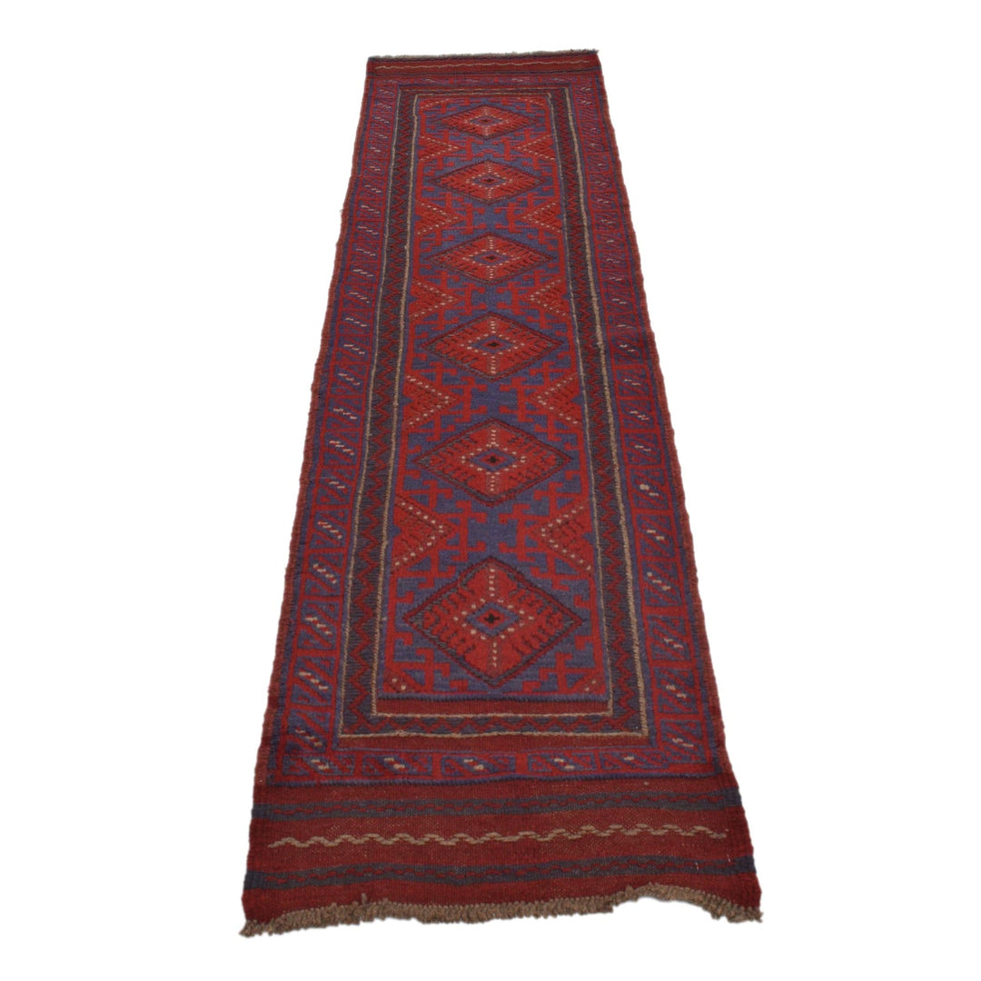 Handmade Mushwani Runner Rug 2' 0" x 8' 2" - No. AL90413