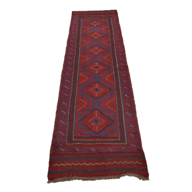 Handmade Mushwani Runner Rug 2' 0" x 8' 2" - No. AL90413