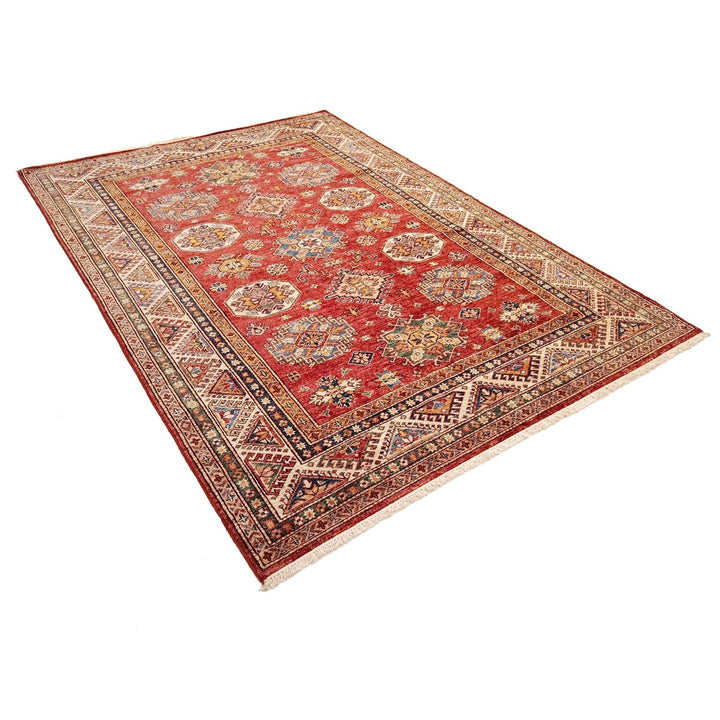 High-Quality Kazak Area Rug 5' 9" x 7' 9" - No. AL76577