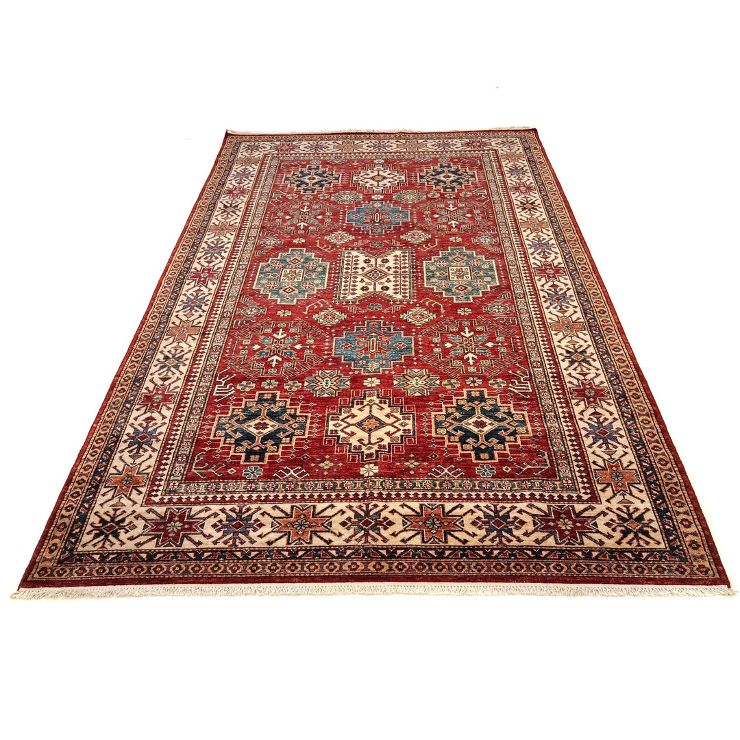 Supreme Kazak Carpet 6' 2" x 9' 4" - No. AL51736
