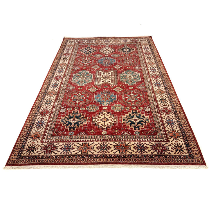 Supreme Kazak Carpet 6' 2" x 9' 4" - No. AL51736