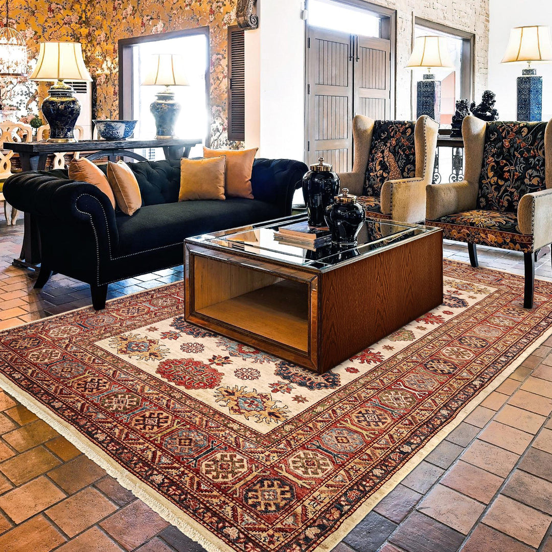 Supreme Kazak Carpet 6' 1" x 9' 3" - No. AL68849