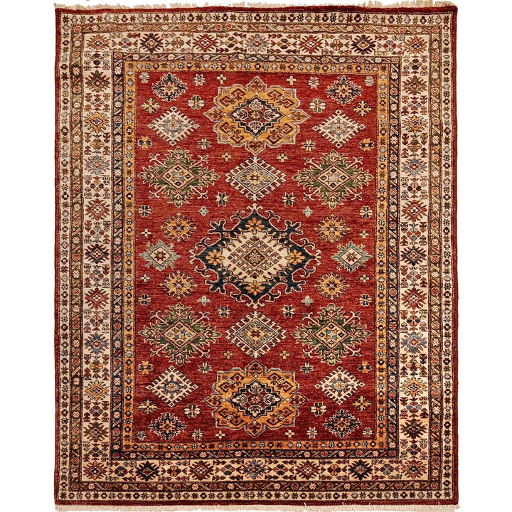 Fine Kazak Oriental Rug 5' 0" x 6' 5" - No. AL48525