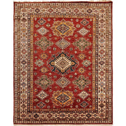 Fine Kazak Oriental Rug 5' 0" x 6' 5" - No. AL48525