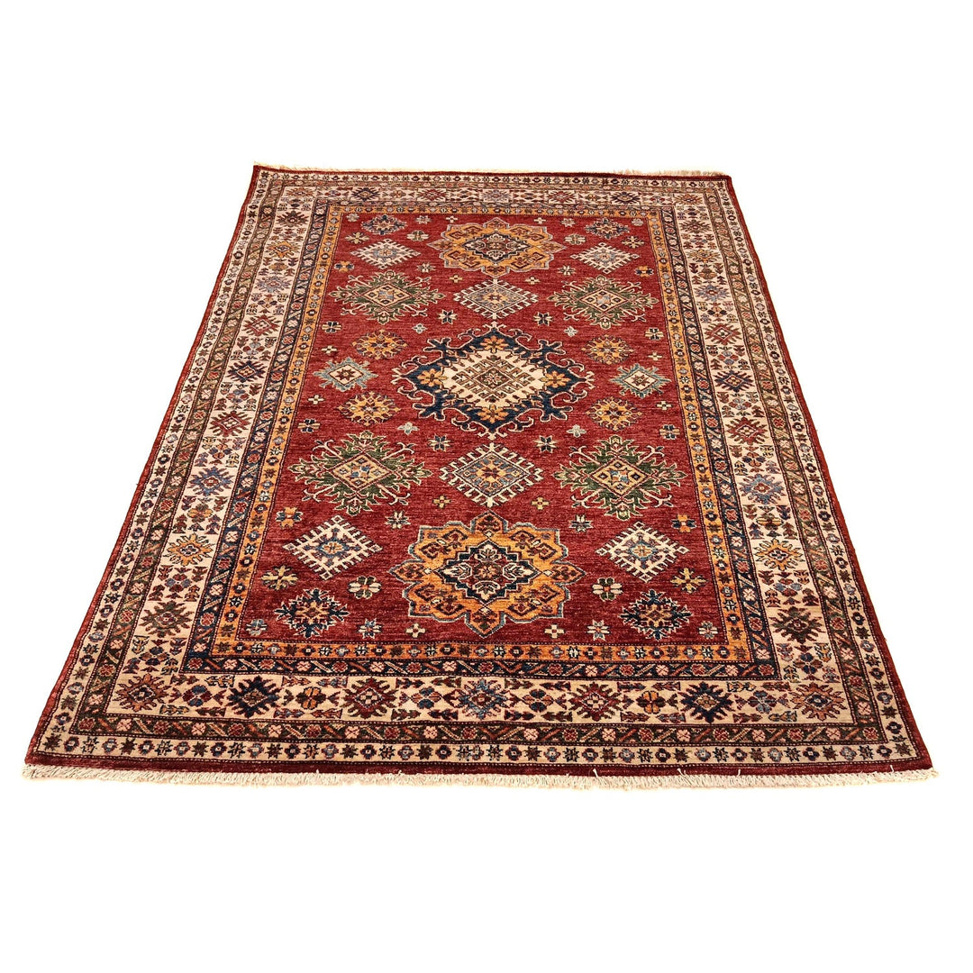 Fine Kazak Oriental Rug 5' 0" x 6' 5" - No. AL48525