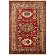 Supreme Kazak Carpet 4' 1" x 5' 7" - No. AL70097