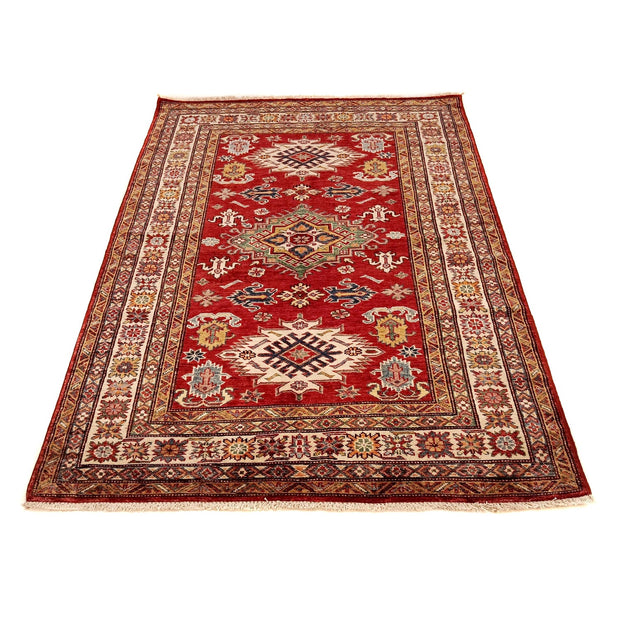 Supreme Kazak Carpet 4' 1" x 5' 7" - No. AL70097