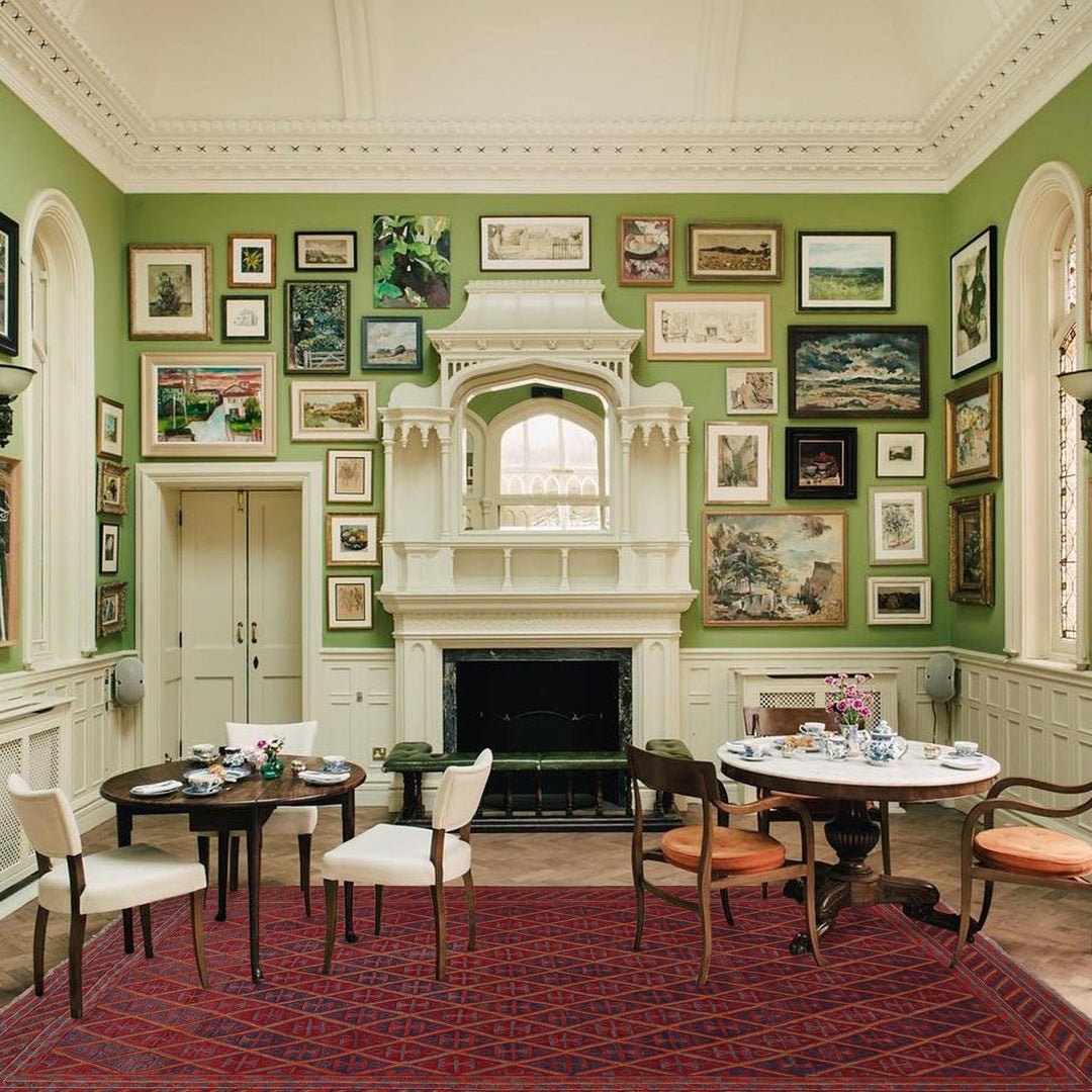 Handmade Mushwani Carpet 6' 10" x 9' 3" - No. AL68332