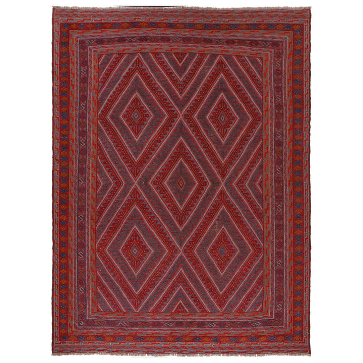 Handmade Mushwani Carpet 6' 6" x 8' 9" - No. AL21733