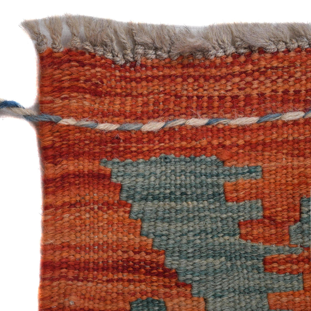 Hand Knotted Afghan Style Kilim 5' 6" x 7' 10" - No. AL42610