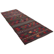 Hand Knotted Sufra Kilem Runner 3' 8" x 10' 0" - No. AL46694