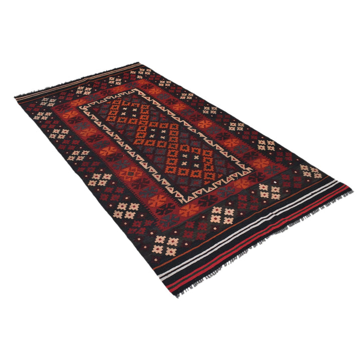 Handmade Maimana Kelim 3' 7" x 6' 8" - No. AL39436