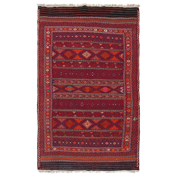 Afghan Laghari Kilim 4' 4" x 7' 3" - No. AL76056