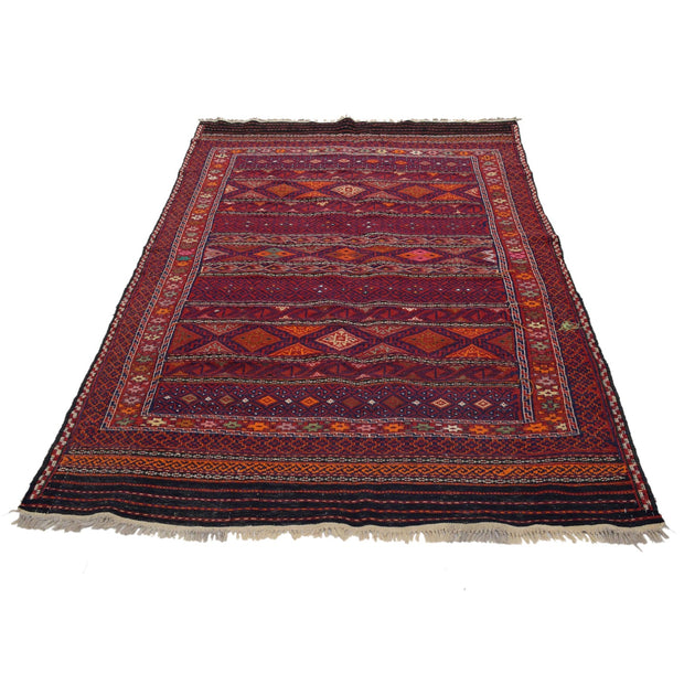 Afghan Laghari Kilim 4' 4" x 7' 3" - No. AL76056