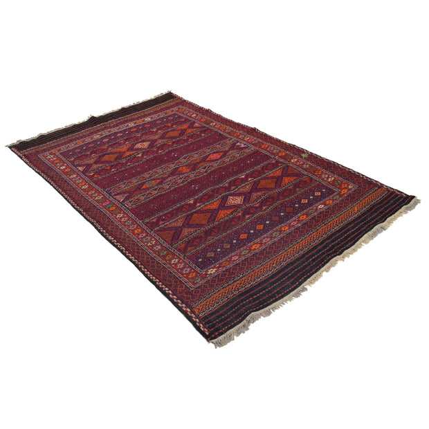 Afghan Laghari Kilim 4' 4" x 7' 3" - No. AL76056