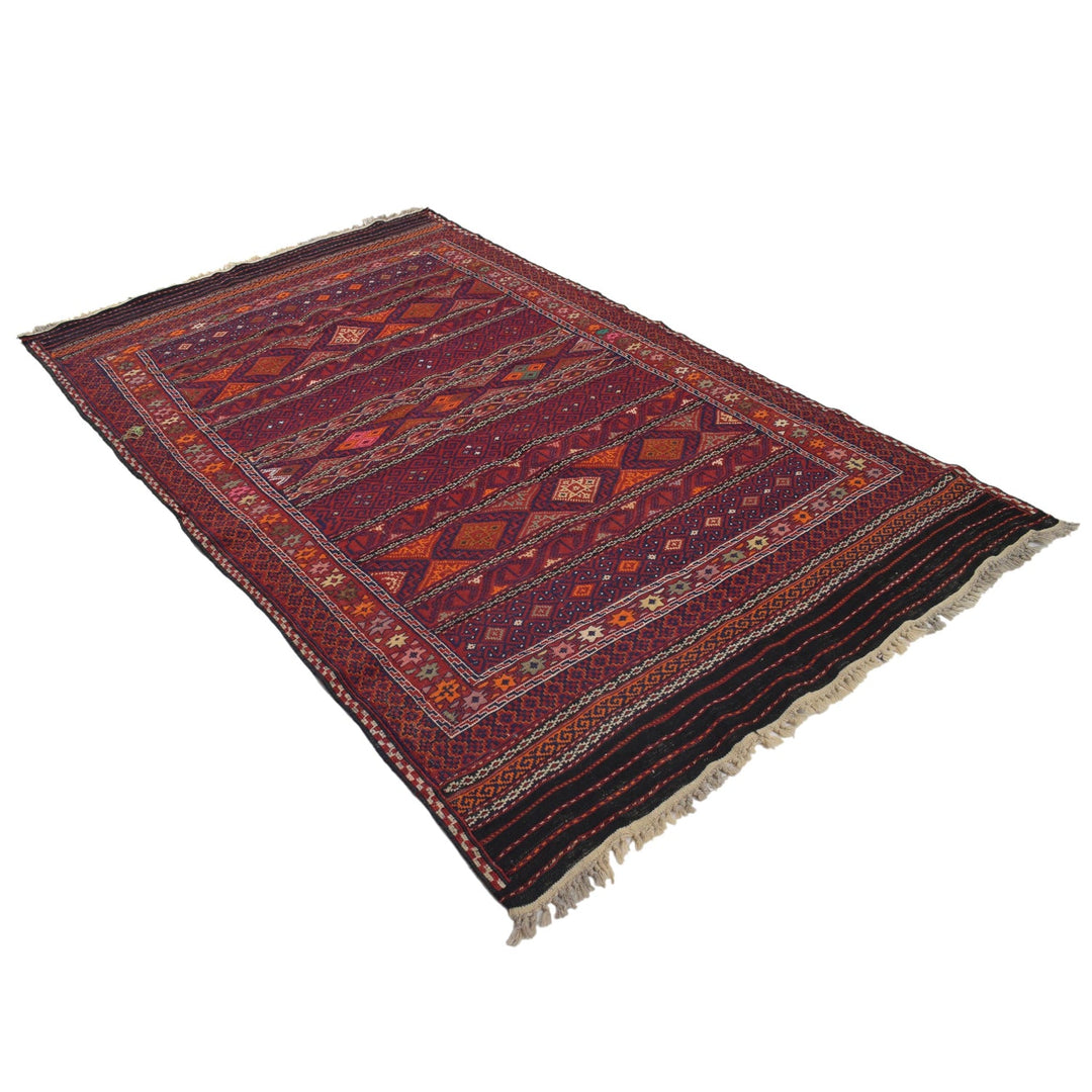 Afghan Laghari Kilim 4' 4" x 7' 3" - No. AL76056