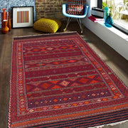 Afghan Laghari Kilim 4' 4" x 7' 3" - No. AL76056