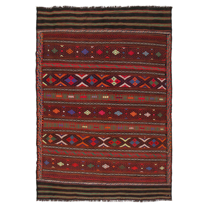 Afghan Laghari Kilim 4' 10" x 7' 1" - No. AL13847