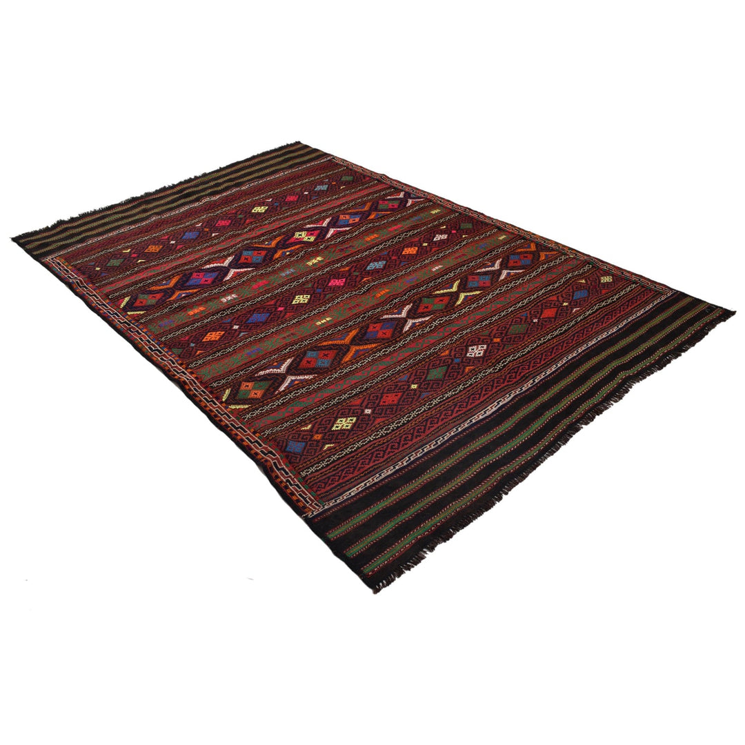 Afghan Laghari Kilim 4' 10" x 7' 1" - No. AL13847