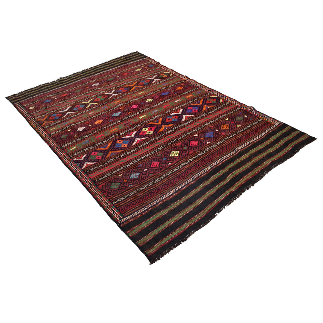 Afghan Laghari Kilim 4' 10" x 7' 1" - No. AL13847