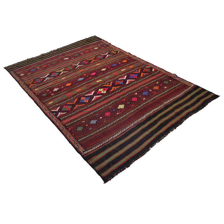 Afghan Laghari Kilim 4' 10" x 7' 1" - No. AL13847
