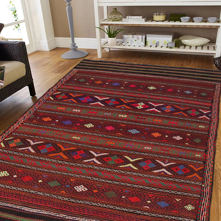 Afghan Laghari Kilim 4' 10" x 7' 1" - No. AL13847