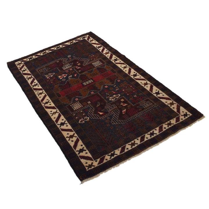 Baluch Small Size Rug 3' 0" x 4' 6" - No. AL95329