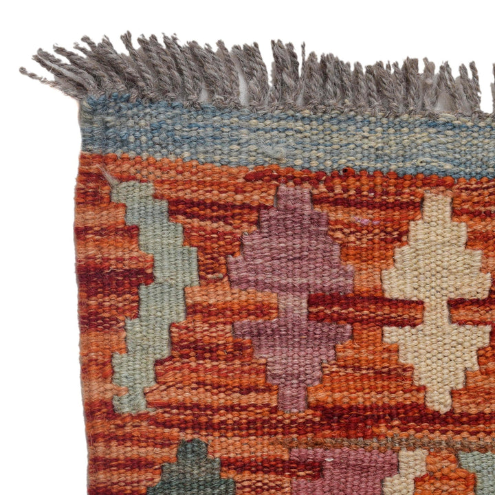 Hand Knotted Flatweave Kilim Runner 2' 3" x 6' 5" - No. AL27711