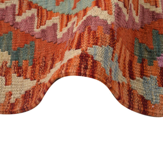 Hand Knotted Flatweave Kilim Runner 2' 3" x 6' 5" - No. AL27711