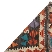 Hand Woven Wool Kelim 2' 7" x 3' 11" - No. AL94948