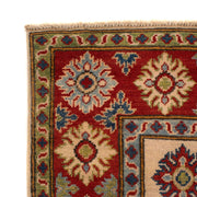Handmade Kazak Area Rug 4' 0" x 5' 9" - No. AL91843