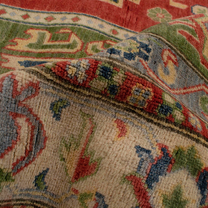 Hand knotted Kazak Carpet 8' 11" x 11' 11" - No. AL45472