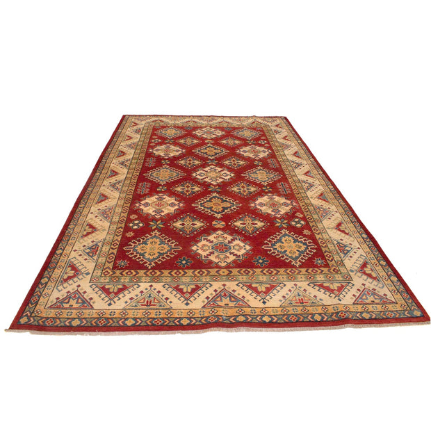 Red Kazak Rug 6' 5" x 9' 9" - No. AL31981