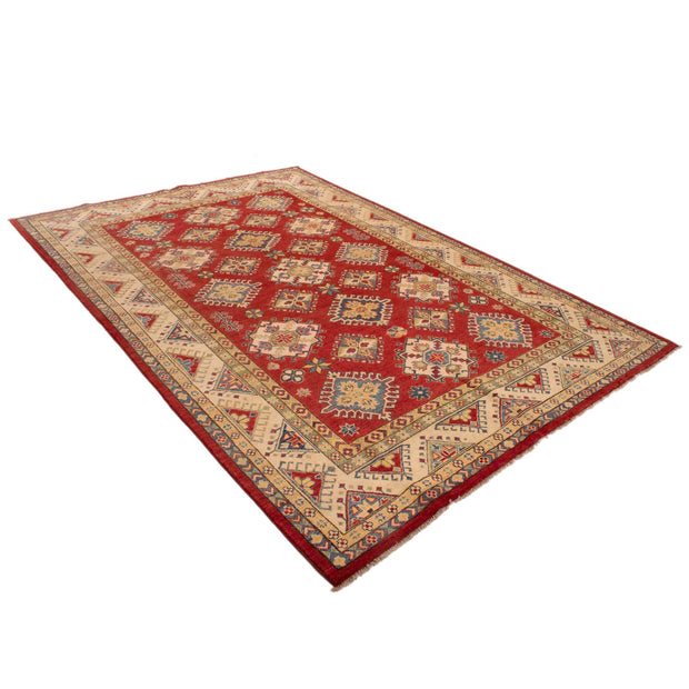 Red Kazak Rug 6' 5" x 9' 9" - No. AL31981