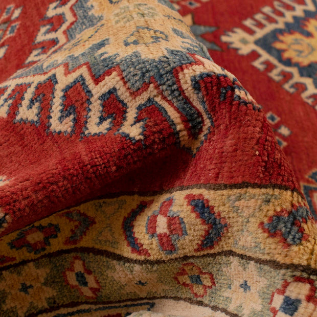 Red Kazak Rug 6' 5" x 9' 9" - No. AL31981