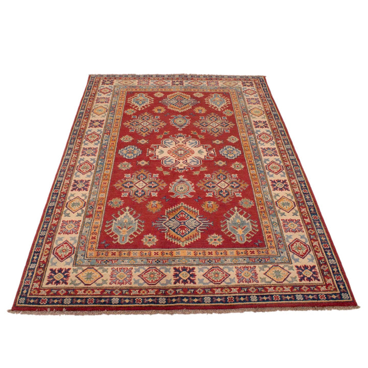 Oriental Kazak Rug 4' 1" x 5' 11" - No. AL47341