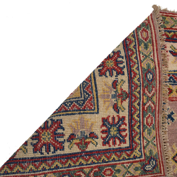 Handmade Kazak Area Rug 4' 0" x 5' 11" - No. AL13838