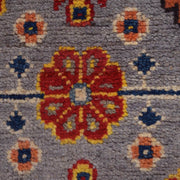 Handmade Kazak Area Rug 4' 0" x 5' 11" - No. AL10886