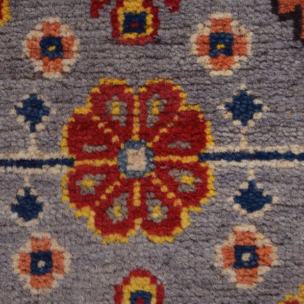 Handmade Kazak Area Rug 4' 0" x 5' 11" - No. AL10886