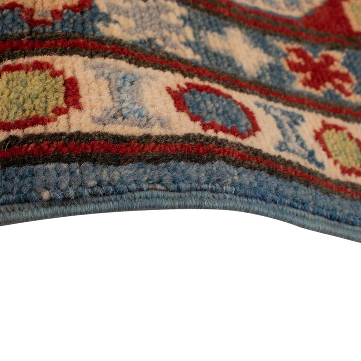 Blue Color Kazak Rug 5' 1" x 6' 7" - No. AL68849