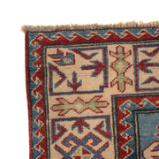Handmade Kazak Area Rug 4' 6" x 6' 5" - No. AL99247