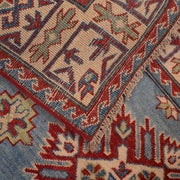Handmade Kazak Area Rug 4' 6" x 6' 5" - No. AL99247