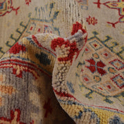 Handmade Kazak Area Rug 4' 1" x 6' 1" - No. AL47954