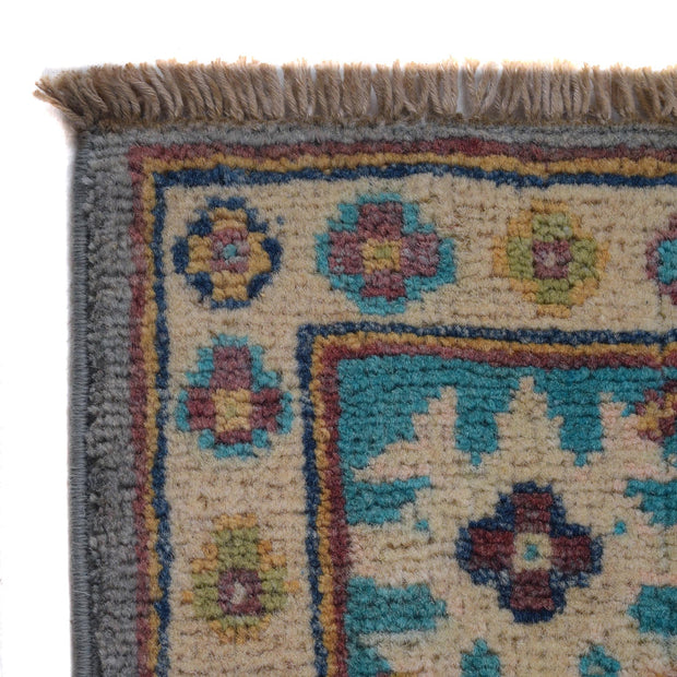 Handmade Kazak Area Rug 3' 10" x 6' 4" - No. AL13739