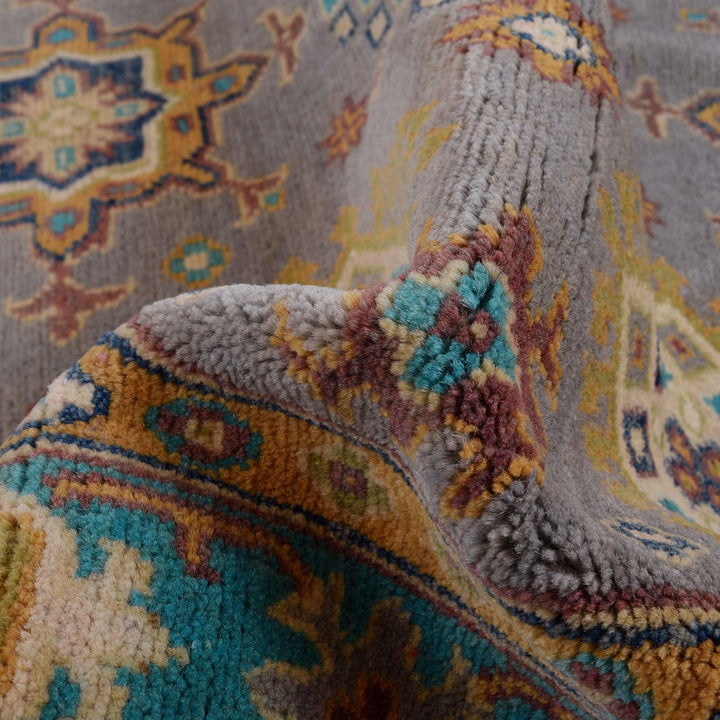 Handmade Kazak Area Rug 3' 10" x 6' 4" - No. AL13739