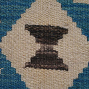 Hand Made Afghan Kilim 4' 0" x 5' 2" - No. AL87264