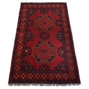 Handwoven Khal Mohammadi Afghan Carpet 2' 5" x 4' 2" - No. AL19490