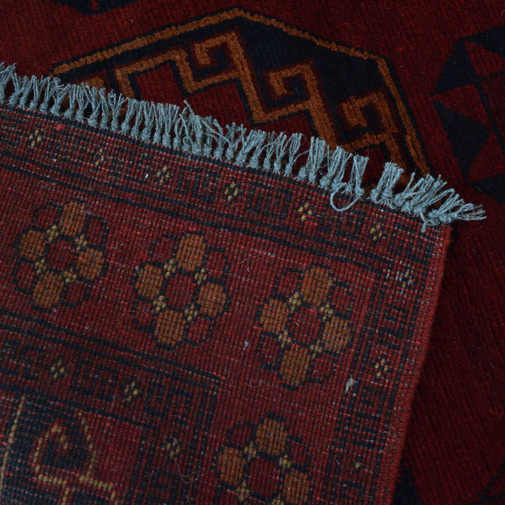 Handwoven Khal Mohammadi Afghan Carpet 2' 5" x 4' 2" - No. AL19490