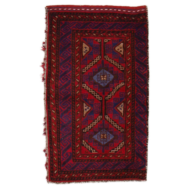 Afghan Balisht Cushion Rug 1' 7" x 2' 8" - No. AL35800
